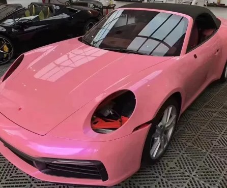  - Ravoony Twin Candy Purple Pink Color Fliper Car Wrap